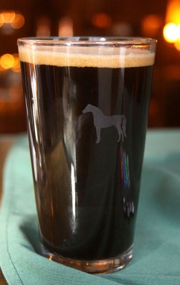 English Pint Glass with Logo  White-Horse-Beer-Large.jpg