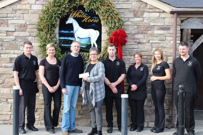 THE WHITE HORSE DONATES - Danbury News Times
