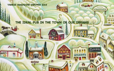 Jan/Feb 2013 YANKEE MAGAZINE - OUR IDEAL PLACE IN THE TOWN OF OUR DREAMS