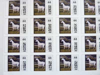 Sheet of authorized USPS White Horse Stamps p1000454.jpg
